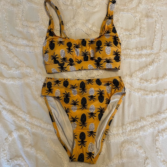 ModCloth Pineapple Print Bikini - Picture 6 of 10